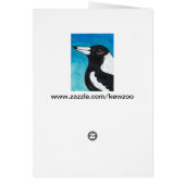 Macca the Magpie Cards (Back)