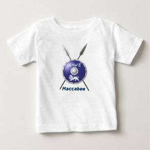 Maccabee Shield And Spears Baby T-Shirt