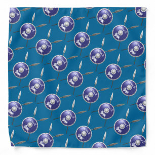 Maccabee Shield And Spears Bandana