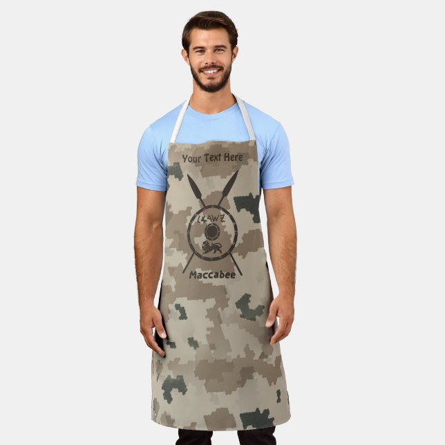 Maccabee Shield And Spears - Desert Apron (Worn)