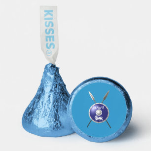 Maccabee Shield And Spears Hershey®'s Kisses®