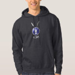 Maccabee Shield And Spears Hoodie<br><div class="desc">A depiction of a Maccabee's shield and two spears. The shield is adorned by a lion and text reading "Yisrael" (Israel) in the Paleo-Hebrew alphabet. "Maccabee" also appears in modern Hebrew. The Maccabees were Jewish rebels who freed Judea from the yoke of the Seleucid Empire. Chanukkah is not just a...</div>