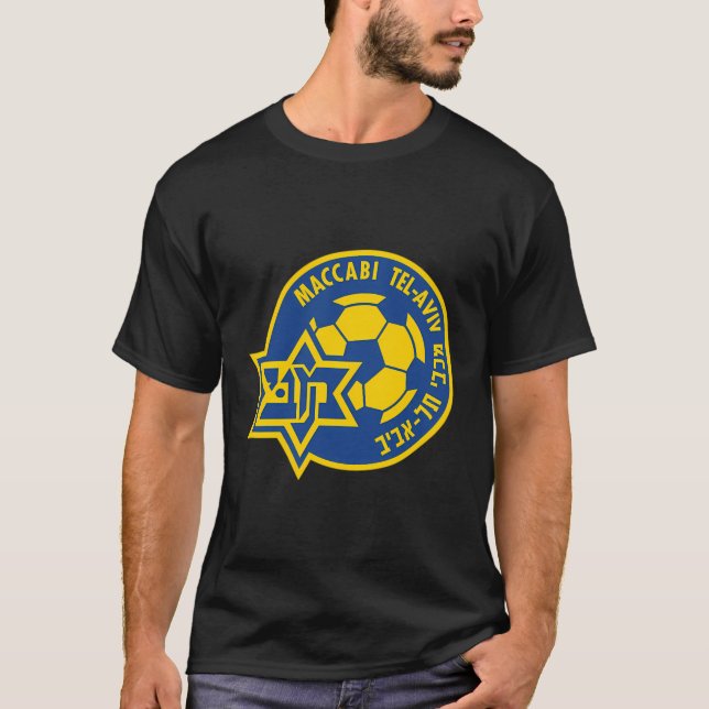 Maccabi Tel Aviv Shirt Sport Fc Football Club Isra (Front)