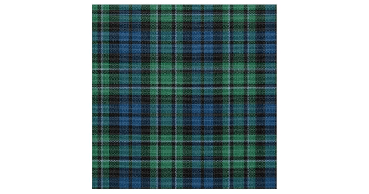 MacCallum Ancient Tartan Hoodie Half of Me - Cross Style main image 1