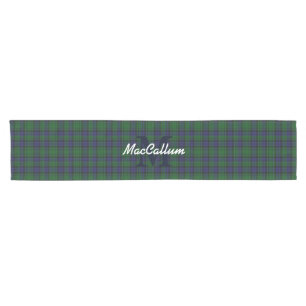 MacCallum Clan Tartan Plaid Table Runner