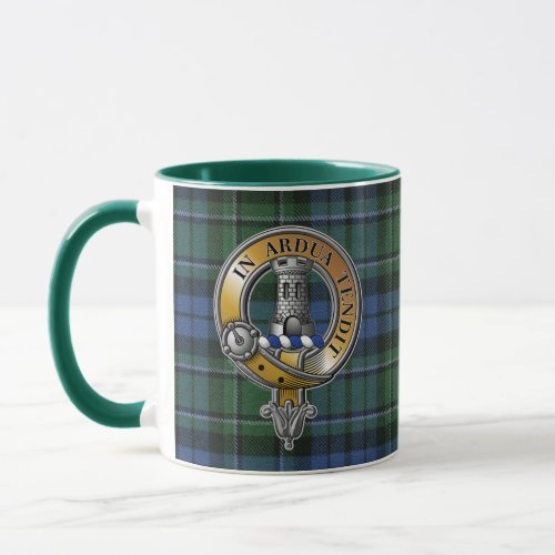 MacCallum Tartan  Badge Mug