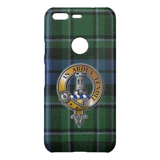 MacCallum Tartan & Badge Uncommon Google Pixel Case (Back)