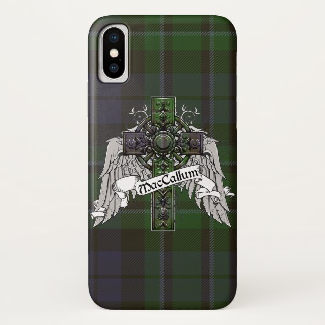 MacCallum Tartan Cross Case-Mate iPhone Case (Back)