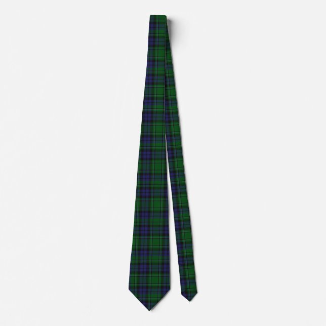 MacCallum Tartan Plaid Neck Tie (Front)