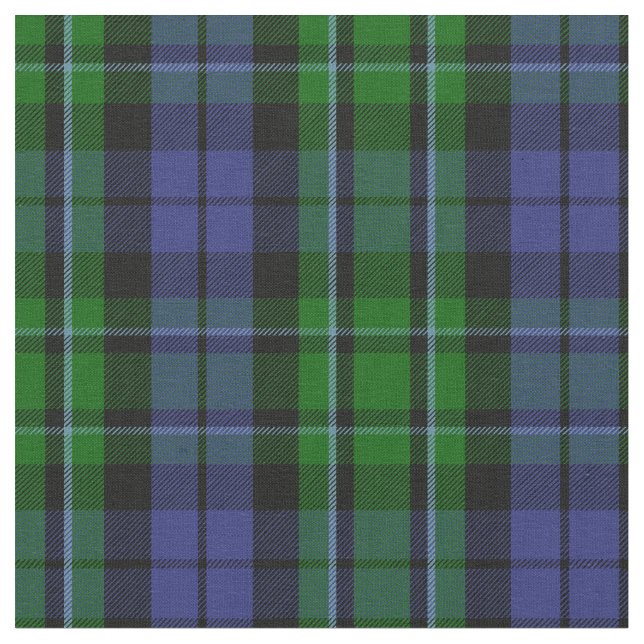 MacCallum Tartan Print Fabric (Close Up)