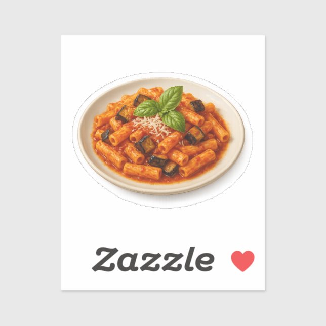 Maccheroni alla Norma Sticker (Sheet)