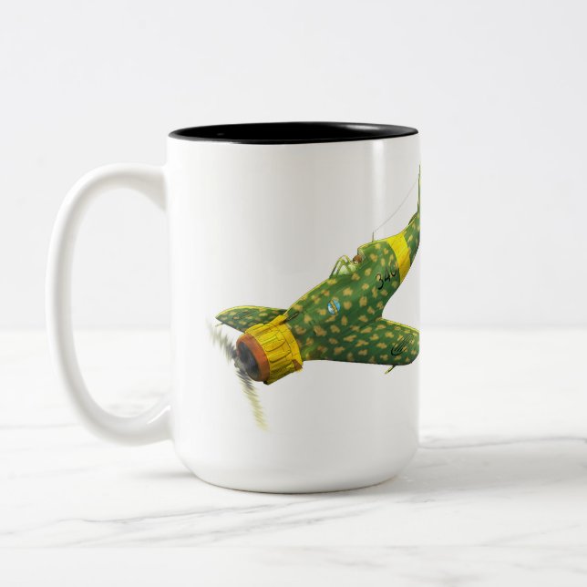 Macchi C.200 Saetta airplane mug (Left)