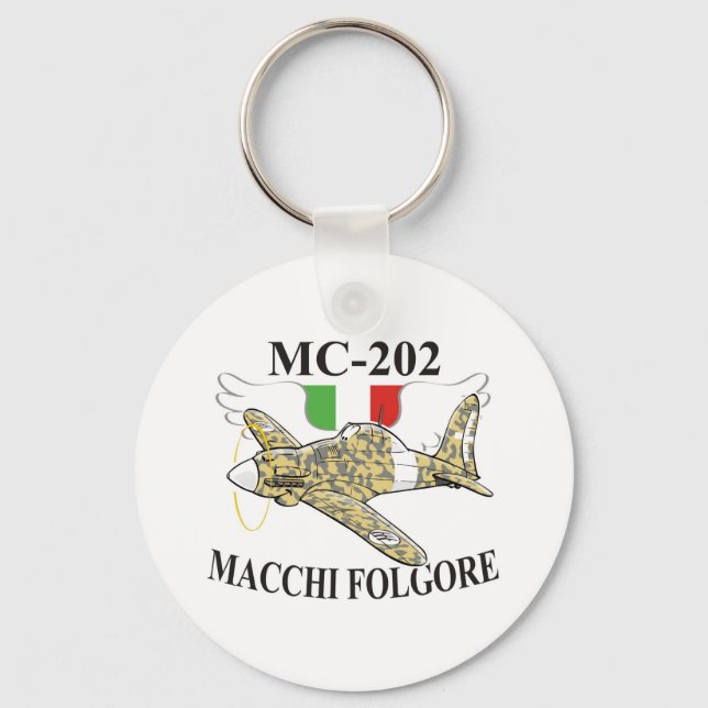 macchi mc-200 folgore keychain (Front)