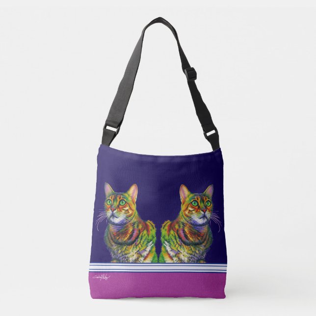 MACCHI MIRRORED CROSSBODY BAG (Front)