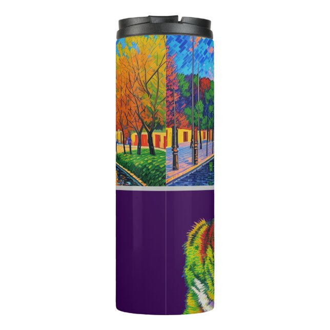 Macchi on the Square Thermal Tumbler (Back)
