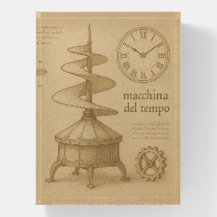 Macchina Del Tempo - Leonardo Da Vinci's Time Pod Paperweight