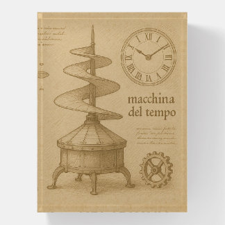 Macchina Del Tempo - Leonardo Da Vinci's Time Pod Paperweight