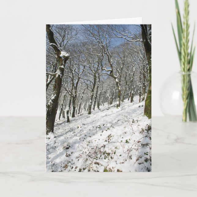 Macclesfield Forest Winter Card (Front)