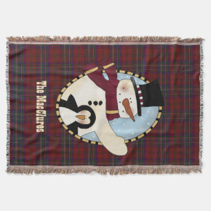 MacClure Tartan Holiday Plaid Blanket