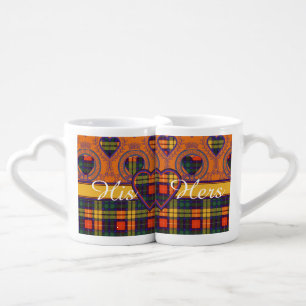 MacCubie clan Plaid Scottish kilt tartan Coffee Mug Set