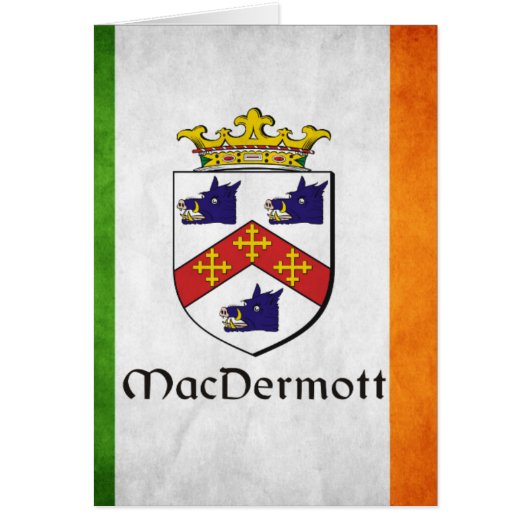 MacDermott Irish Cards (Front)