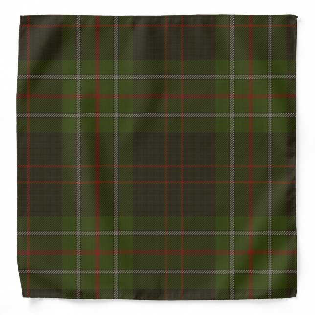 MacDiarmid Clan Tartan Bandana (Front)