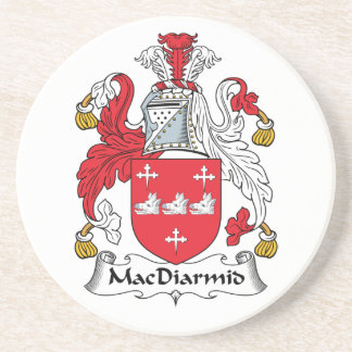 MacDiarmid Family Crest Drink Coaster