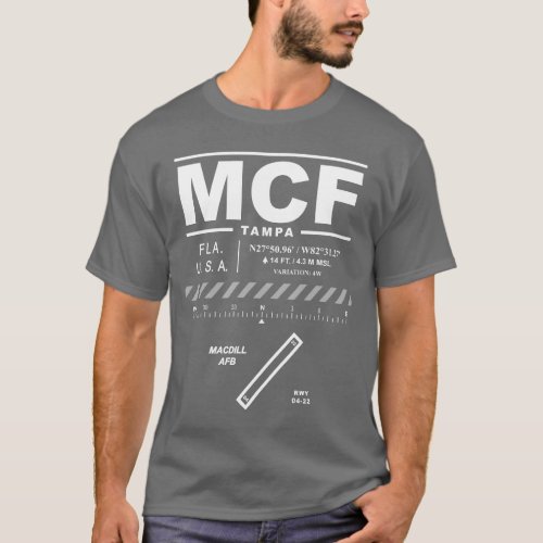 MacDill Air Force Base MCF T_Shirt
