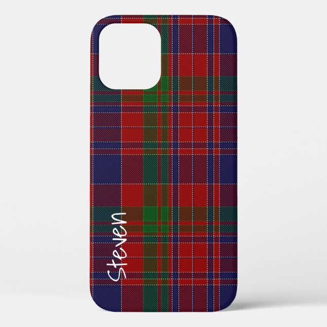 MacDonald Clan Scottish Plai Case-Mate iPhone Case (Back)