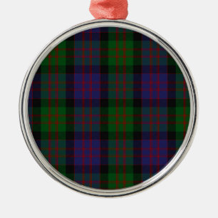 MacDonald Clan Tartan Metal Ornament