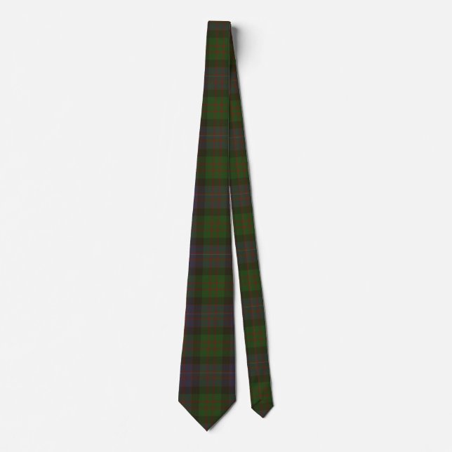 MacDonald Clan Tartan Neck Tie (Front)