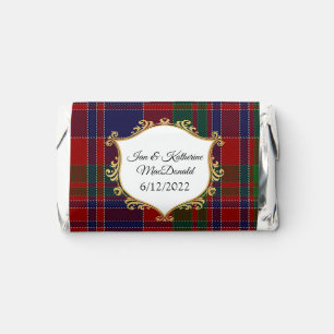 MacDonald Clan Tartan Plaid Wedding Favor