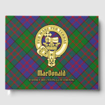 MacDonald Family Reunion Foil Guest Book