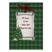 MacDonald Lord of the Isle Tartan Christmas (Front)