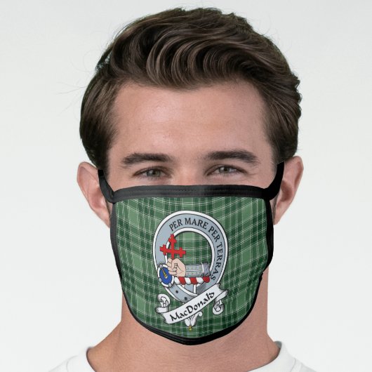 MacDonald Lord Of The Isles Hunting (Macdonalds Of Face Mask (Worn Him)