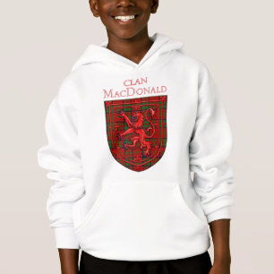 MacDonald of Glencoe Tartan Scottish Plaid Hoodie