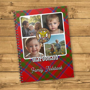 MacDonald of Keppoch Family Photo Collage Notebook