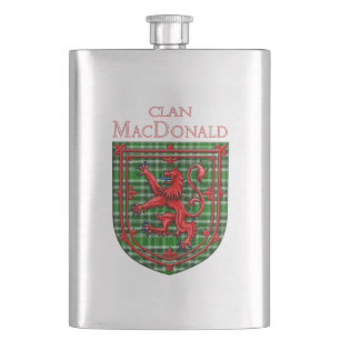 MacDonald of the Isles Ancient Tartan Flask