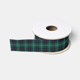 MacDonald of the Isles Tartan Plaid Pattern Grosgrain Ribbon
