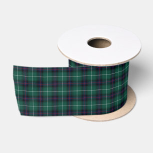 MacDonald of the Isles Tartan Plaid Pattern Satin Ribbon