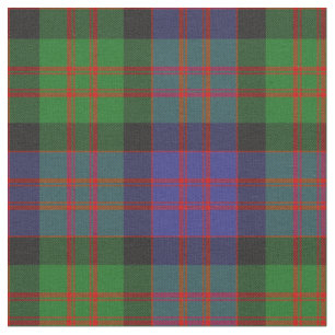 MacDonald Scottish Clan Tartan Plaid Pattern Fabric