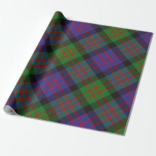 MacDonald Scottish Clan Tartan Plaid Pattern Wrapping Paper