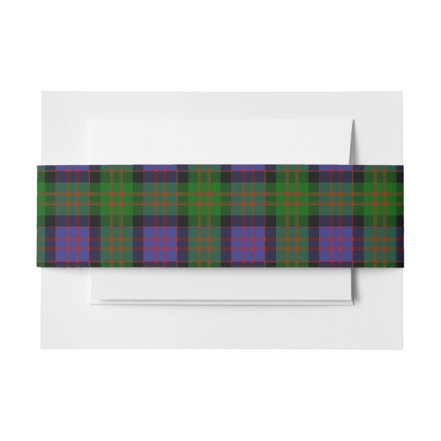 MacDonald Scottish Tartan Belly Band (Front Example)