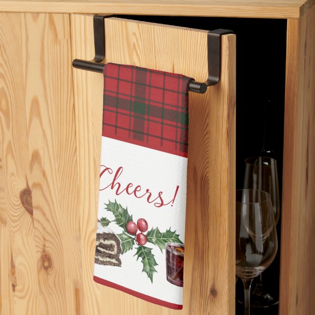 MacDonald Sleet Modern Original Tartan Kitchen Towel (Thirds Fold)