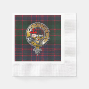 MacDonald Tartan & Badge Napkins