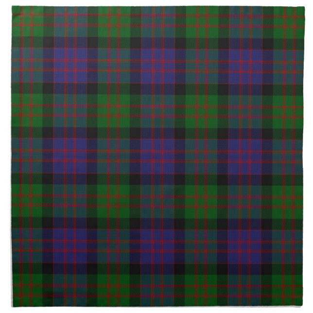 MacDonald Tartan Cloth Napkin (Front)