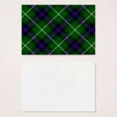 MacDonald tartan green blue plaid (Front & Back)