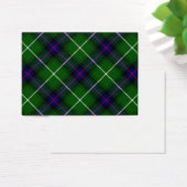 MacDonald tartan green blue plaid (Desk)
