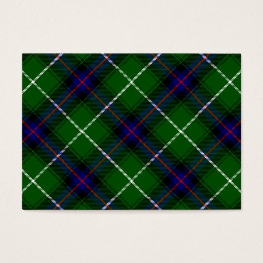 MacDonald tartan green blue plaid (Front)