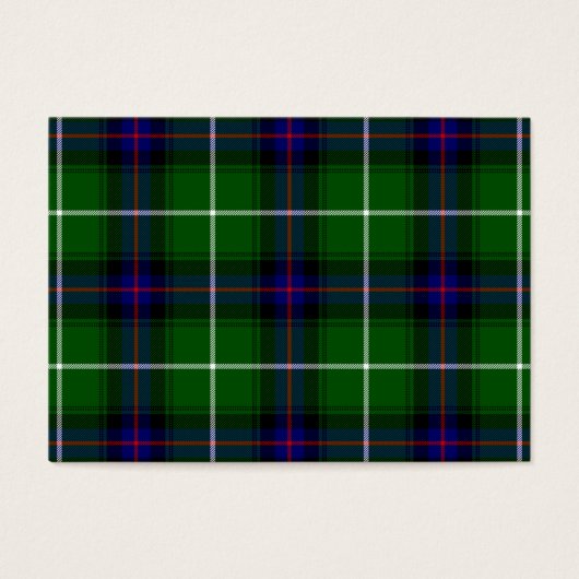 MacDonald tartan green blue plaid (Front)